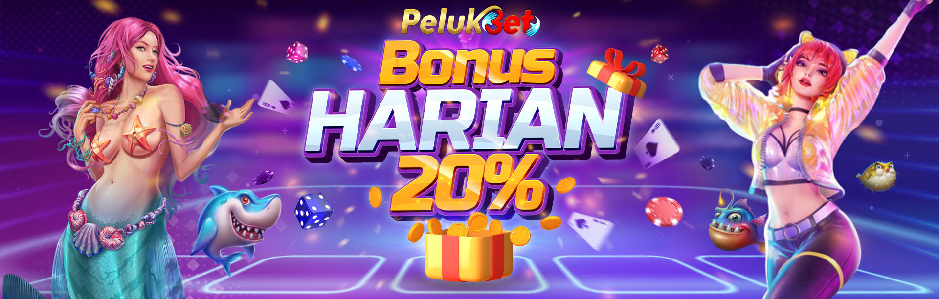 BONUS HARIAN 20%